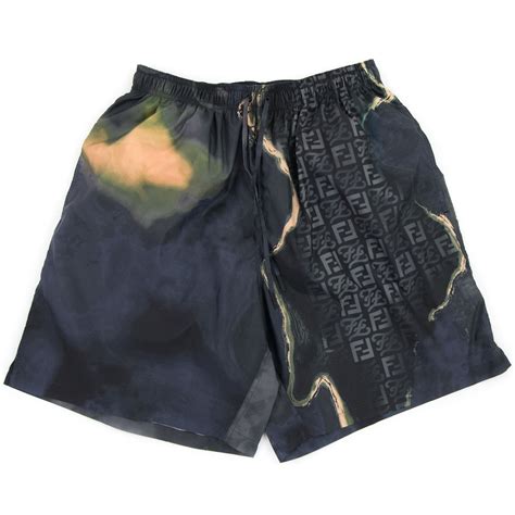 short de bain fendi|fendi swim shorts.